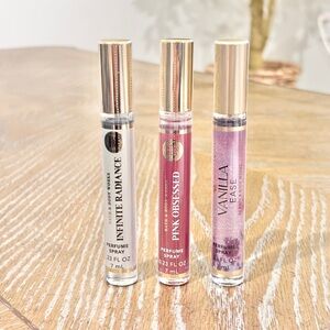Bath & Body Works BBW Travel Self Care Body Bundle 3pc Pink Infinite Radiance